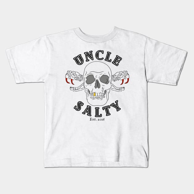 With Teeth Kids T-Shirt by Uncle Salty Clothing, LLC